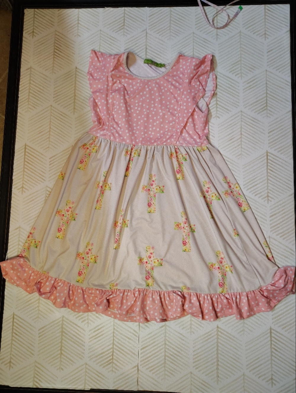 Millie Loves Lillie Floral Cross Dress 14